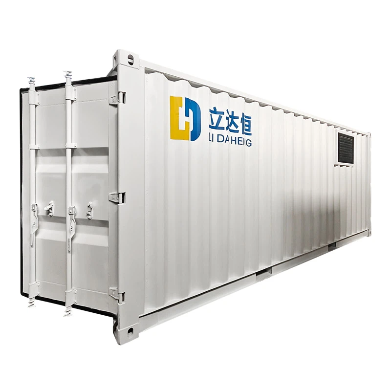 Tragbarer Stickstoffgeneratorbehälter integriert